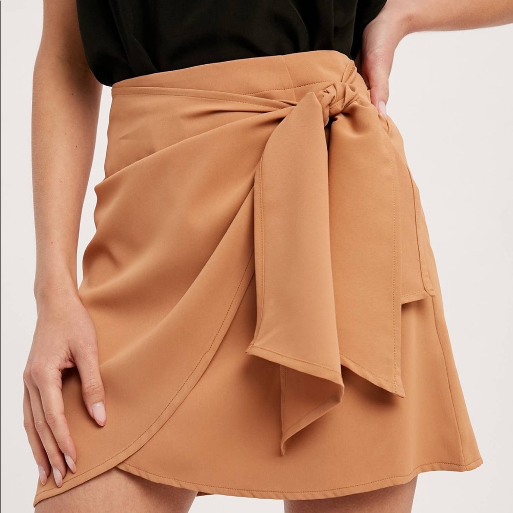 Bluivy mini wrap skirt